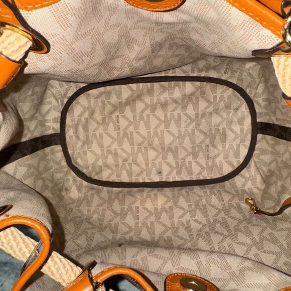 Michael Kors Brown and Tan Tote Bag - Picture 9 of 10